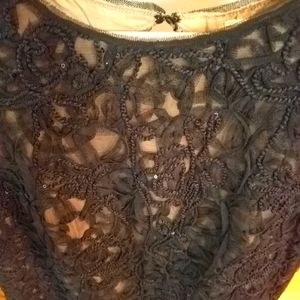 SALE Was $35 Max Studio Black Nude Dress